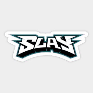 Big Play Slay Philly Eagles Football Sticker